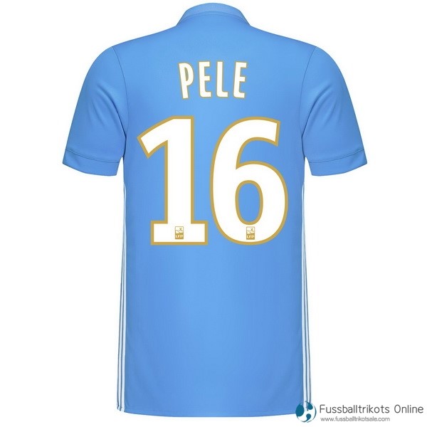 Marseille Trikot Auswarts Pele 2017-18 Fussballtrikots Günstig